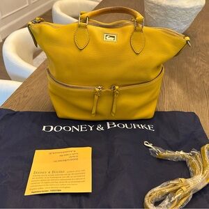 Dooney & Bourke Yellow Leather Women's Bag